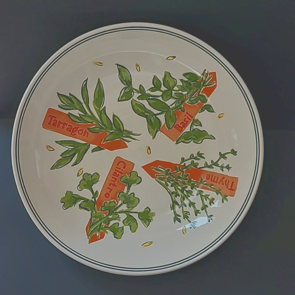 Pottery Barn Herb Pasta 🌿 Bowl